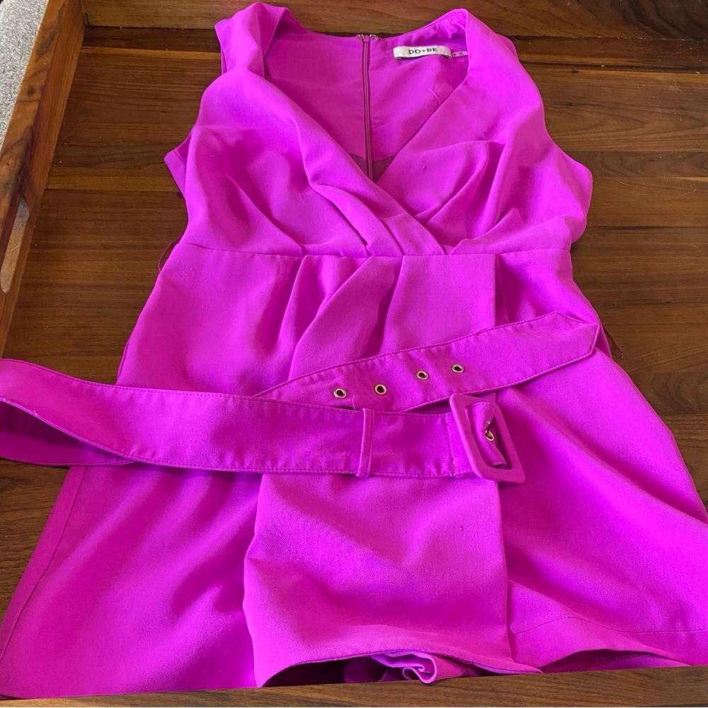 DO+BE Fuchsia Sleeveless Romper